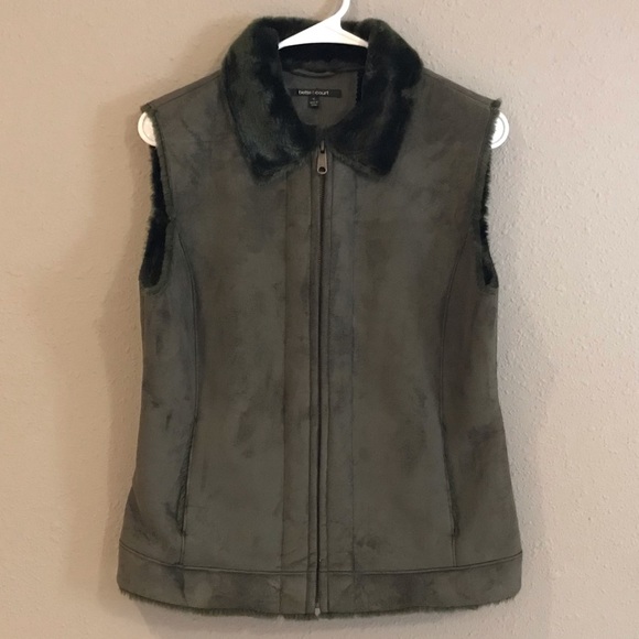 Cute Faux Suede Look Vest - Picture 2 of 8